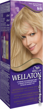 

Крем-краска для волос Wella Wellaton 9/0 светлый блондин