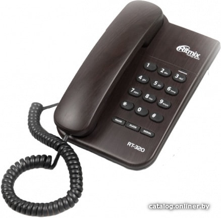 

Проводной телефон Ritmix RT-320 (венге)