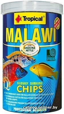 

Сухой корм Tropical Malawi Chips 250 мл