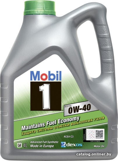 

Моторное масло Mobil 1 ESP x3 0W-40 4л