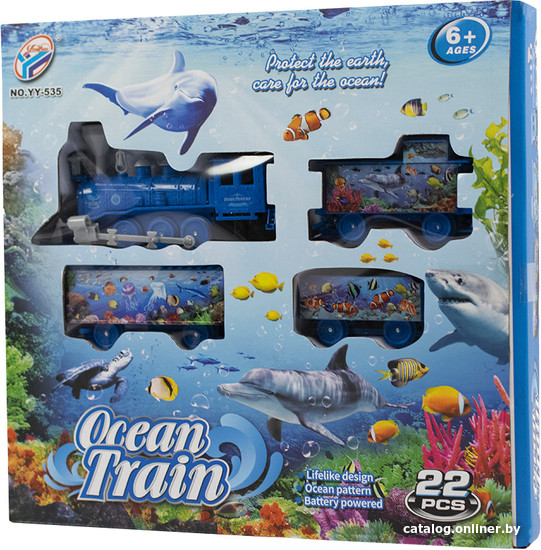 

Набор железной дороги Sharktoys Океан 22200045