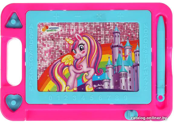

Доска для рисования Играем вместе Единороги B1515548-UC