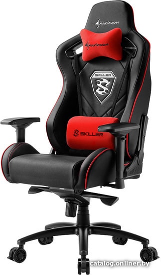 

Кресло Sharkoon Shark Skiller SGS4 BK/RD (черный/красный)