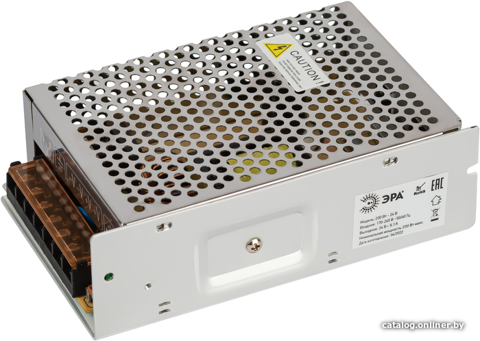 

Блок питания ЭРА LP-LED-200W-IP20-24V-M
