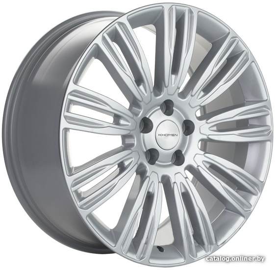 

Литые диски Khomen KHW2004 20x8.5" 5x120мм DIA 72.6мм ET 45мм Brilliant Silver-FP