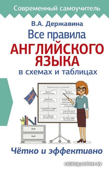 

АСТ. Все правила английского языка в схемах и таблицах 9785171121181 (Державина Виктория Александровна)