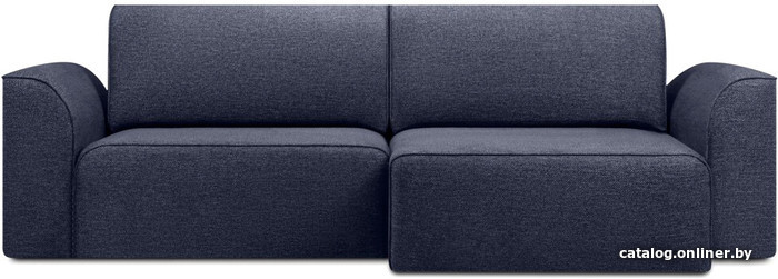 

Угловой диван Divan Байвин-1 Soft Navy Blue 177385 (рогожка, синий)