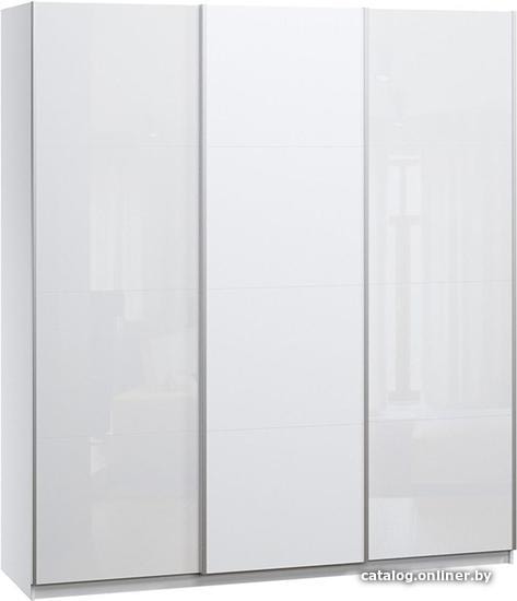 

Шкаф-купе Woodcraft Итан-3-210-230 Glass (белый)