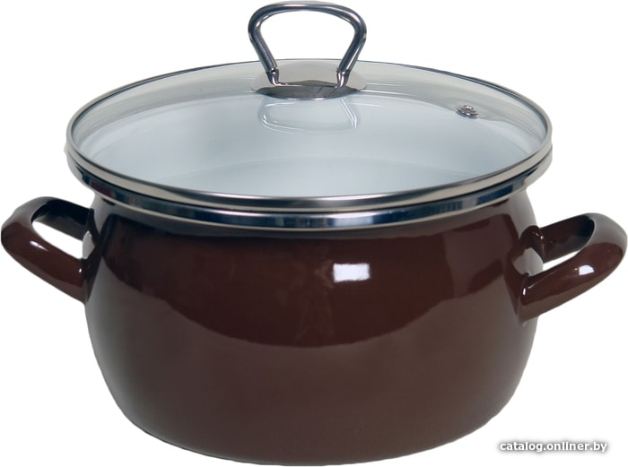 

Кастрюля Omelia 1-2430111 (коричневый)
