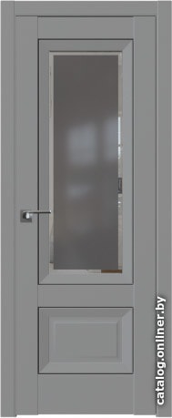 

Межкомнатная дверь ProfilDoors 2.90U 80x200 (манхэттен, стекло square графит)