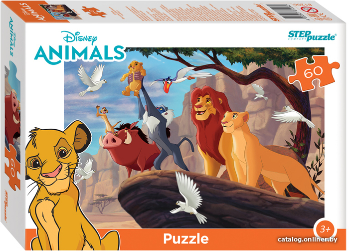 

Пазл Step Puzzle Король Лев 81206 (60 эл)