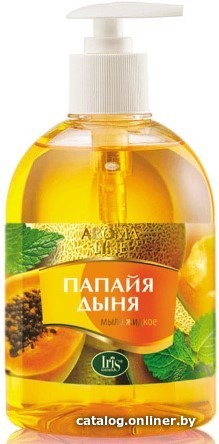 

Iris Cosmetic Мыло жидкое Aroma Line Папайя и дыня 500 мл