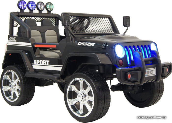 

Электромобиль RiverToys Jeep T008TT (черный)