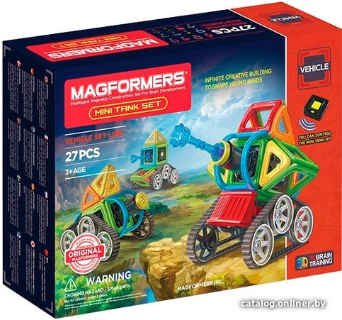 

Магнитный конструктор Magformers Мини-танк 707010