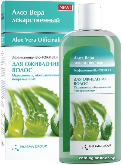 

Шампунь Pharma Group Laboratories Для оживления волос алоэ вера 200 мл