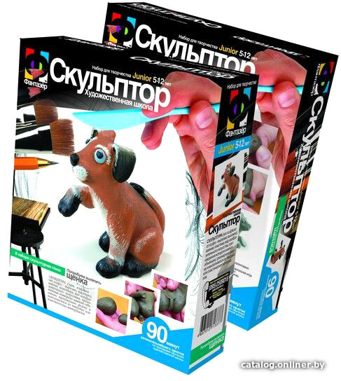 

Набор для лепки Фантазер Скульптор Щенок 207005