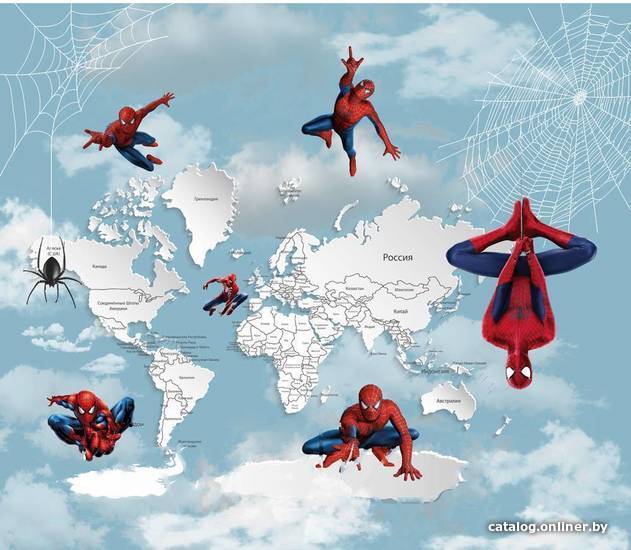 

Фотообои Citydecor Superhero Spiderman 3 с защитным покрытием 300x260