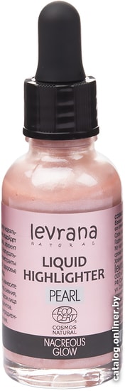 

Хайлайтер Levrana Liquid highlighter Nacreous Glow розовый