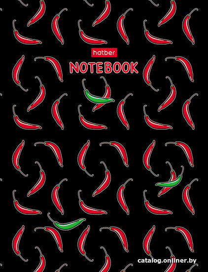 

Блокнот Hatber Red pepper 80ББ6В1_25238 (80 л)