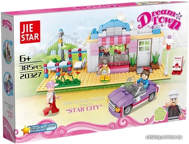 

Конструктор JIE-STAR Dream Town 20327 Casual West Point Restaurant