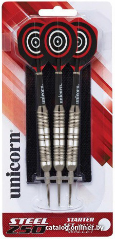

Дротики для дартса Unicorn Steeltip Steel 250 24 г (3 шт)