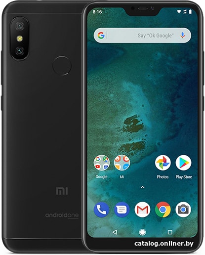 

Смартфон Xiaomi Mi A2 Lite 3GB/32GB (черный)