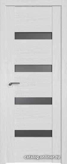 

Межкомнатная дверь ProfilDoors 2.81XN R 60x200 (монблан, стекло графит)