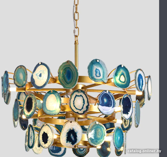 

Подвесная люстра ImperiumLoft Agate burst chandelier 40.1864 74968-22