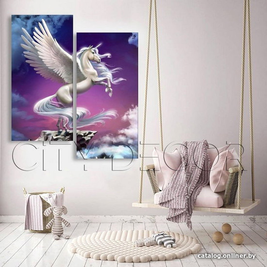 

Модульная картина Citydecor Детская 4.12 100x77 см