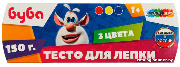 

Набор для лепки MultiArt Тесто Буба PD3-BUBA