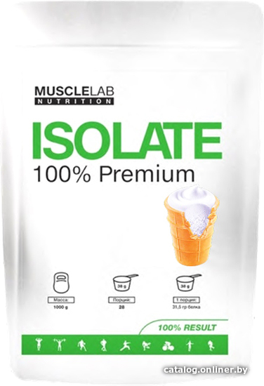 

Протеин Musclelab Isolate Protein 100% Premium (1000 г, сливочный пломбир)
