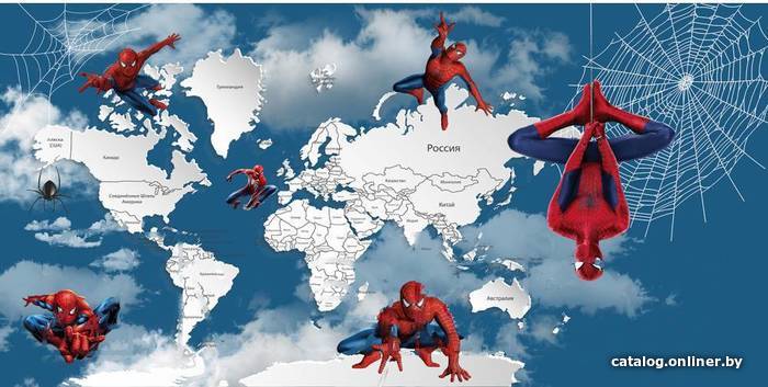 

Фотообои Citydecor Superhero Spiderman 4 с защитным покрытием 400x260