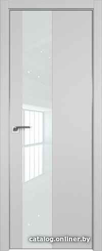 

Межкомнатная дверь ProfilDoors 5E 60x200 (манхэттен/стекло белый лак)