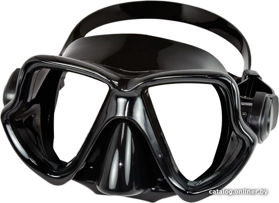 

Маска для снорклинга Aquatec Twin Lens MK-400BK (черный)