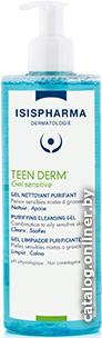 

Isis Pharma Teen Derm Gel sensitive Гель очищающий для умывания чувствительной комбинированной и жирной кожи 400 мл