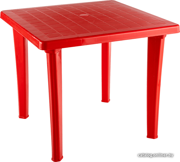 

Стол Элластик-Пласт Квадратный 85x85x74 (красный)