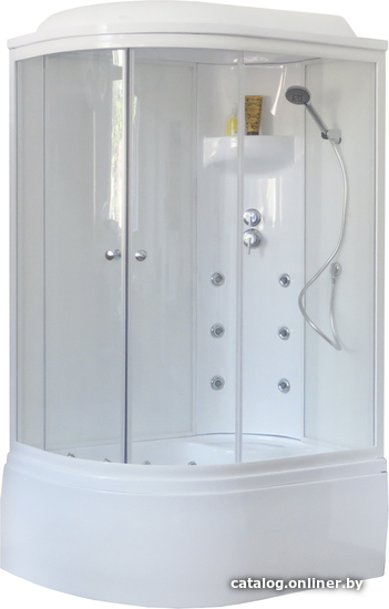 

Душевая кабина Royal Bath RB8120BK3-WT-R 120x80