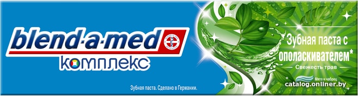 

Зубная паста Blend-a-med Комплекс с ополаскивателем Свежесть трав 100 мл