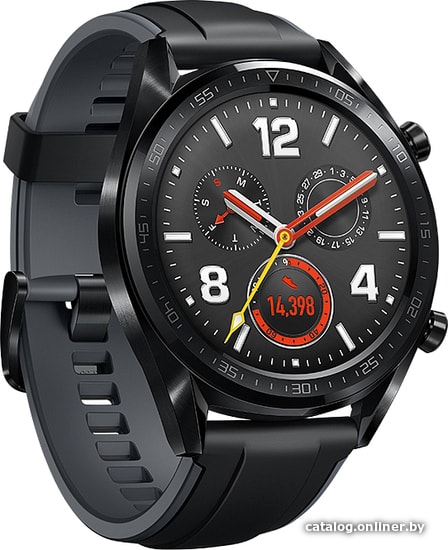 

Умные часы Huawei Watch GT FTN-B19 (стальной черный)