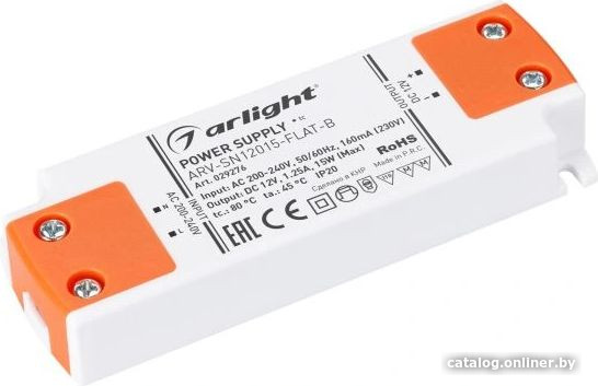 

Блок питания Arlight ARV-SN12015-FLAT-B 029276