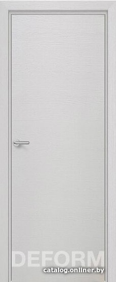 

Межкомнатная дверь Юркас Deform H7 ДГ 90x200 (дуб французский сильвер)
