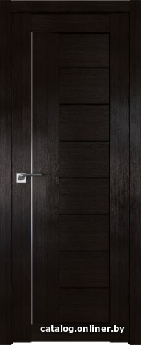 

Межкомнатная дверь ProfilDoors 17X 80x200 (венге мелинга/стекло черный триплекс)