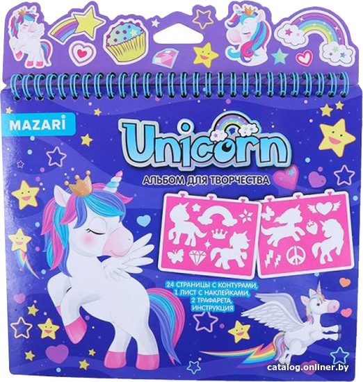 

Набор для рисования Mazari Unicorn M-6573