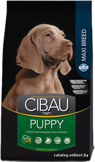 

Сухой корм для собак Cibau Puppy Maxi 12 кг