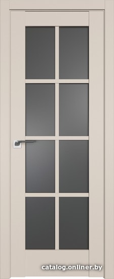 

Межкомнатная дверь ProfilDoors 101U 90x200 (санд/стекло графит)