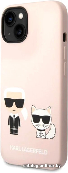 

Чехол для телефона CG Mobile Lagerfeld для iPhone 14 KLHCP14SSSKCI