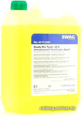 

Антифриз SWAG Renault Type D 60926580 (зеленый, 1.5л)