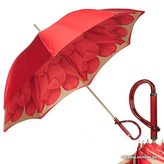 

Зонт-трость Pasotti Rosso Georgin Coral Plastica