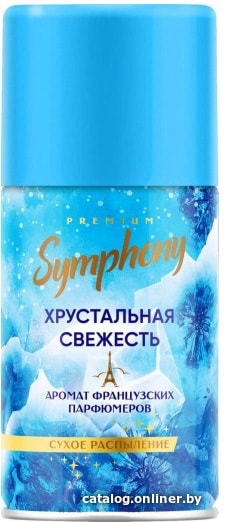 

Сменный блок для освежителя воздуха Symphony Хрустальная свежесть 250 мл