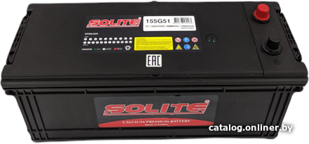 

Автомобильный аккумулятор Solite 155G51 (150 А·ч)